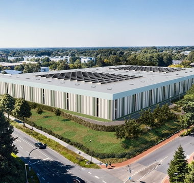 Gewerbegebiet in Steinhagen