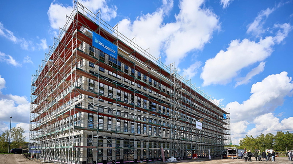 AMEVIDA Niederlassung Richtfest DUDOQ REAL ESTATE feiert Richtfest für neue AMEVIDA Niederlassung in Gelsenkirchen
