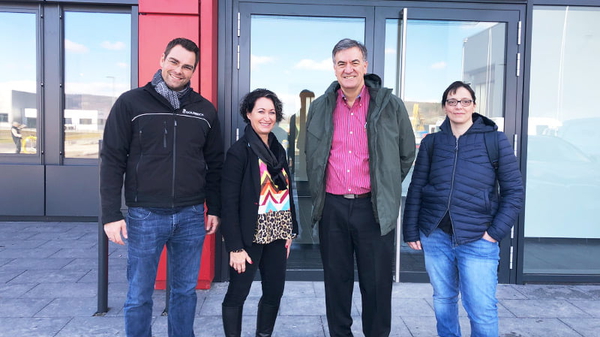 Übergabe des Bürogebäudes an Brooks CSS