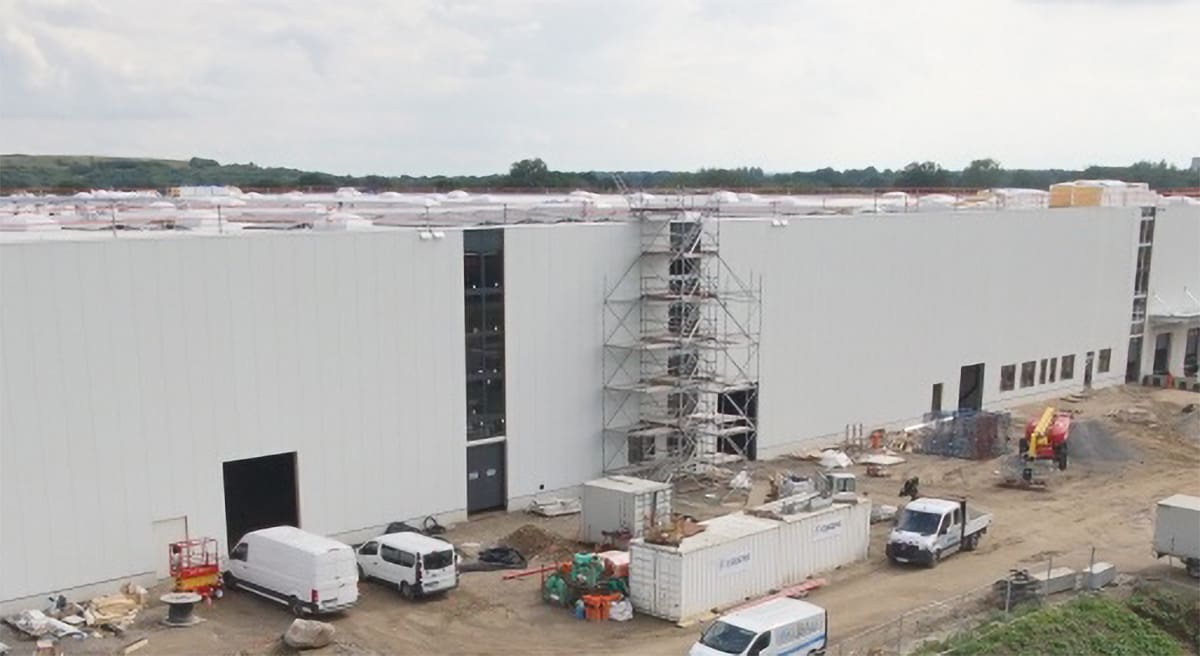 Neubau einer Logistikhalle in Lübeck Neubau einer Logistikhalle in Lübeck