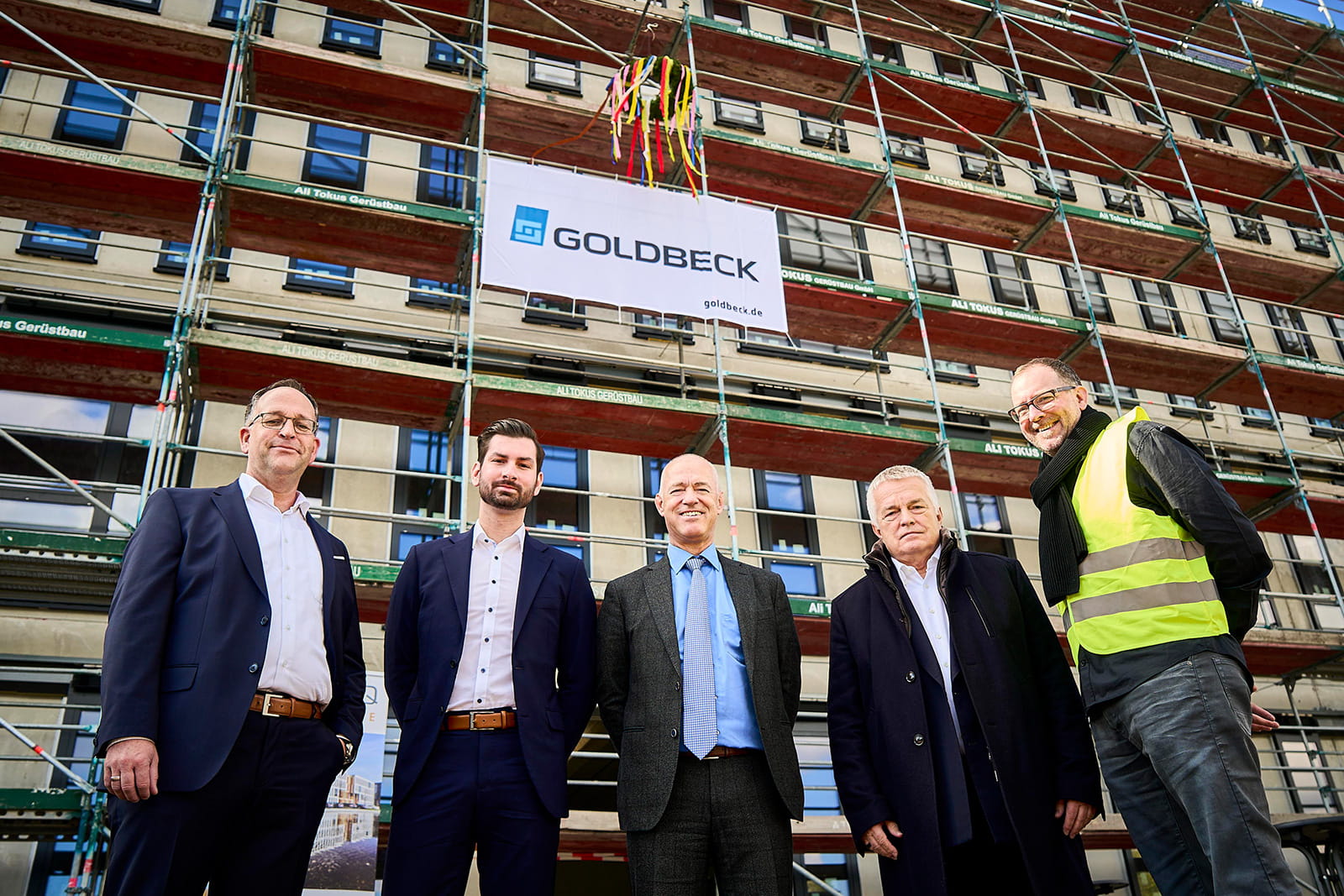 AMEVIDA Niederlassung Richtfest DUDOQ REAL ESTATE feiert Richtfest für neue AMEVIDA Niederlassung in Gelsenkirchen