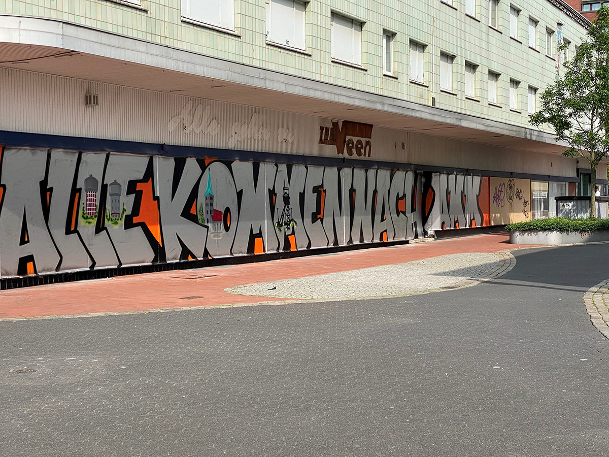 Neues Uzey-Graffiti in Hamm Neues Uzey-Graffiti in Hamm