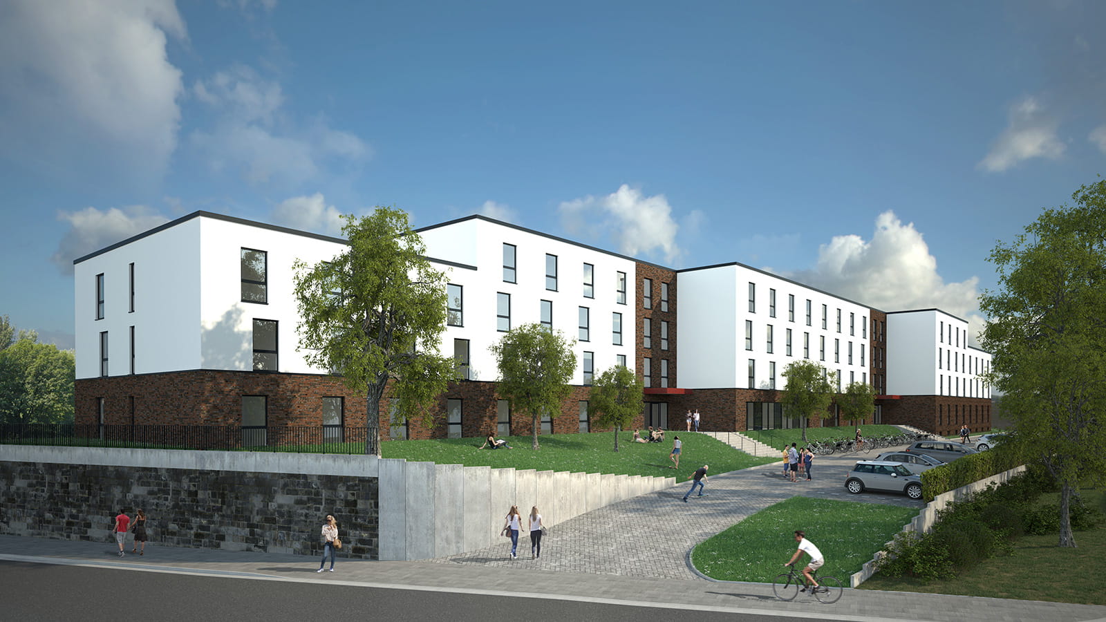 DUDOQ REAL ESTATE baut Studentenwohnheim in Essen Studentenwohnheim in Essen