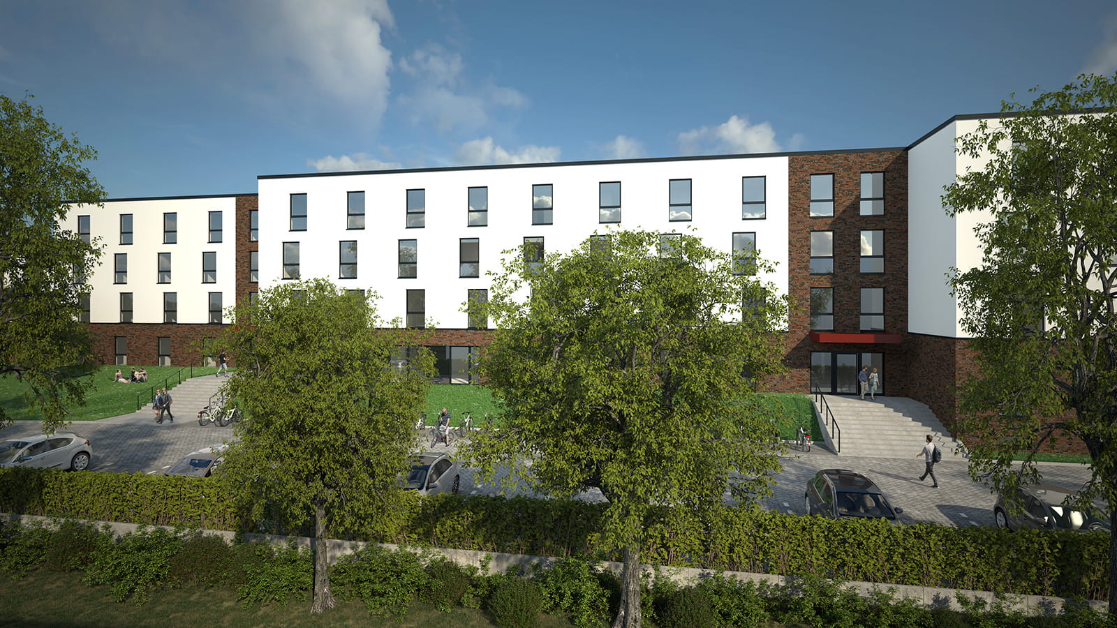 DUDOQ REAL ESTATE baut Studentenwohnheim in Essen Studentenwohnheim in Essen